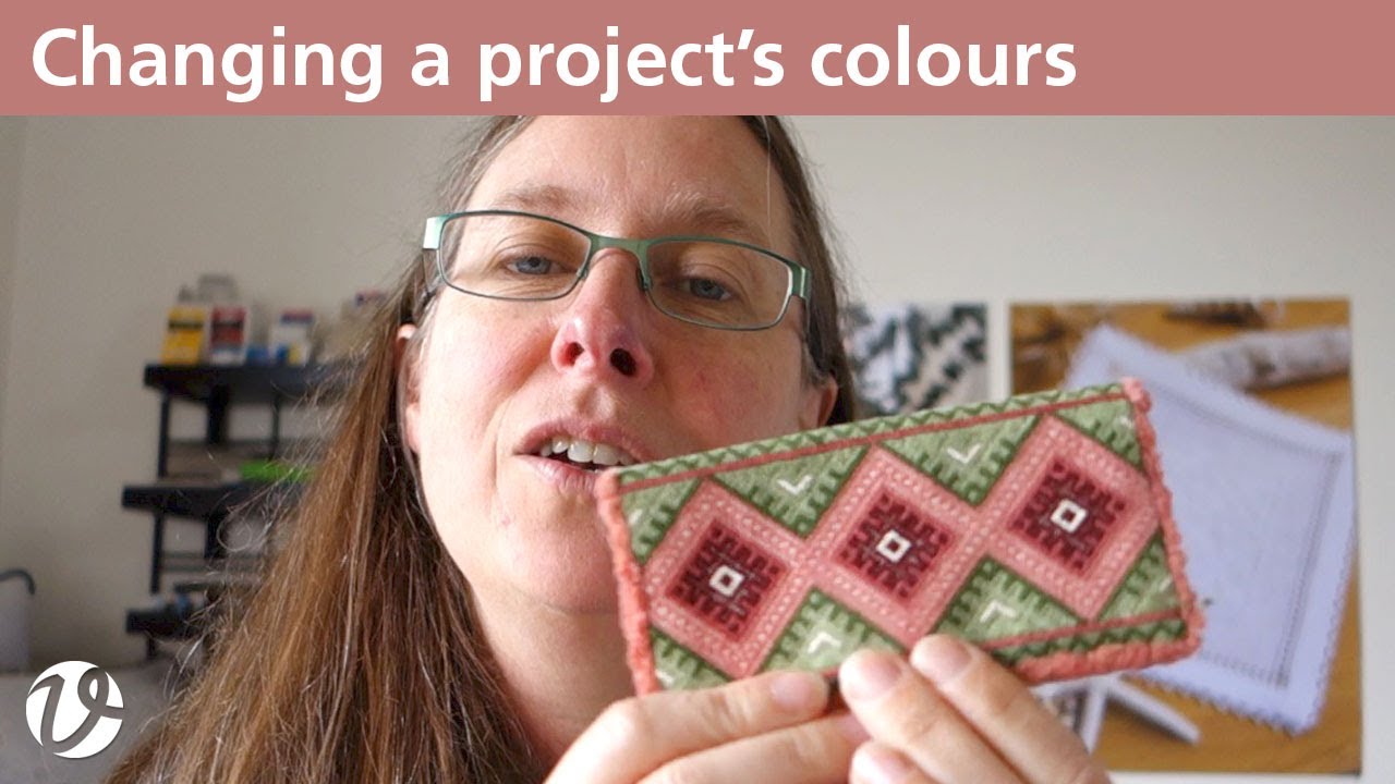 White Threads FlossTube 93 - Changing a project's colours