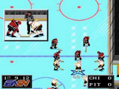 NHLPA Hockey 93 Megadrive
