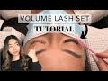 Eyelash Extension Tutorial Volume Lashes