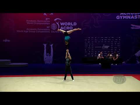 Switzerland (SUI) - 2021 Acrobatic Worlds, Geneva (SUI) Combined  Mixed Pair