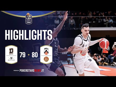 Bertram Derthona Tortona - Apu OldWildWest Udine | PokerstarsNews Highlights Serie A Unipol 2025/...