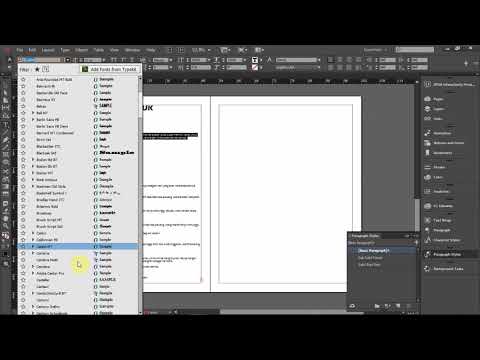 Tutorial Membuat Paragraph Style Adobe Indesign – Easter Eggs