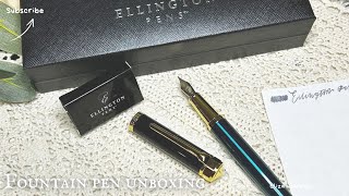 ✨ Ellington Fountain Pen Unboxing | First Impressions #fountainpen #inkswatch #unboxing