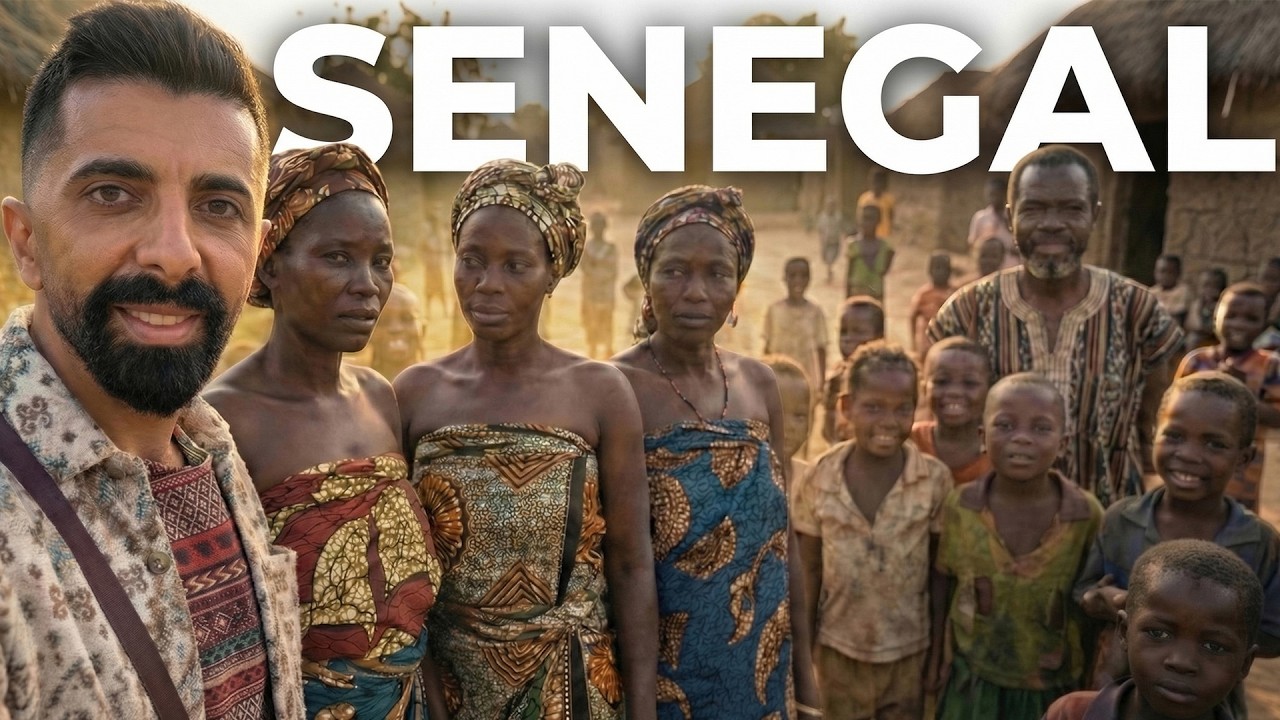 3 Eşli Adamı Ziyaret Ettim! 100 Kişilik Afrika Ailesine Misafir Olmak / 745