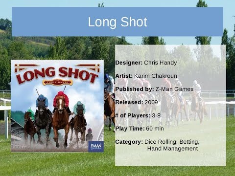 Board Game Roulette - Long Shot