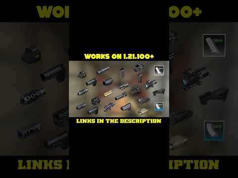 GUN LINK⬆️#minecraft #tacz #mcpe #bedrock #addon #mods #firearmsdaily #minecraftbedrock #ekkerrmanz