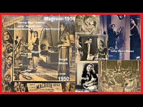 1950-MAGHROOR-02b-Rec-ShamshadBegum+Chorus-Tik Tik tik tik bole-RajaMAKhan-Bulo C Rani