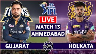 IPL Live: GT vs KKR Live Scores & Commentary | Gujarat Titans vs Kolkata Knight Riders Live Scores