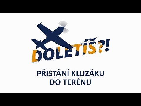 Přistání kluzáku do terénu. Teaser k pátému kolu kampaně Doletiš?!