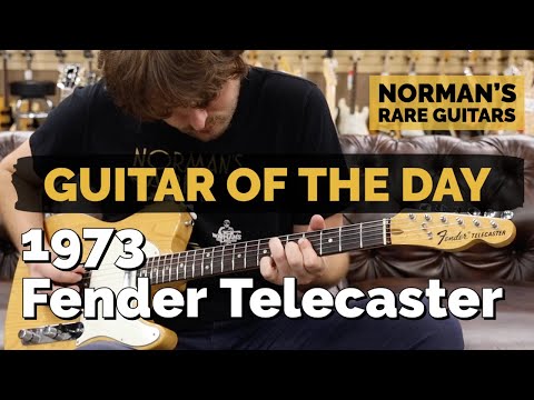 Guitar of the Day: 1973 Fender Telecaster Natural | Norman's Rare Guitars