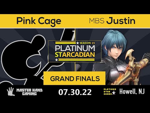 Platinum Starcadian S15 - Pink Cage (Game & Watch) Vs. MBS | Justin (Byleth) - Grand Finals