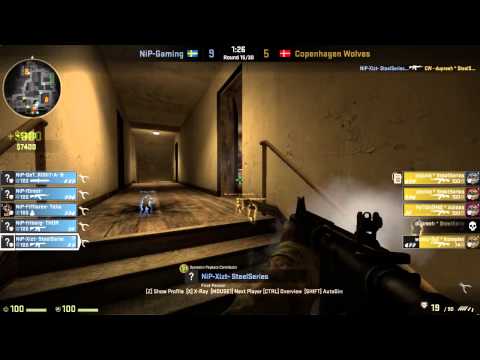 RAW Match Highlights | NiP vs Copenhagen Wolves | Map 1 - DreamHack Summer 2013 CS:GO