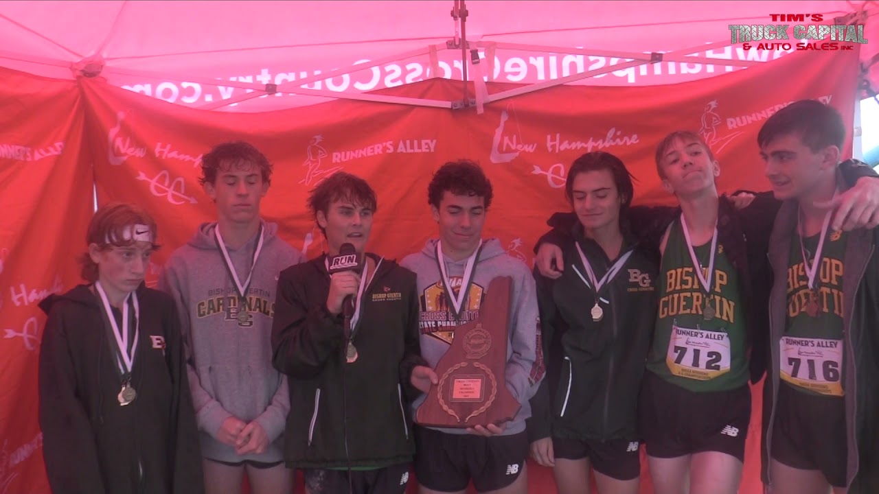 Division 1 Boys Champions Bishop Guertin