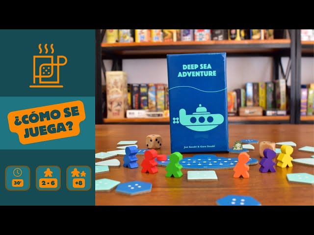 Vídeo relacionado con Oink Games Juego de aventuras en aguas profundas • Juego de dados a partir de 8 años • Emocionante juego de mesa para 2-6 jugadores • Búsqueda del tesoro en el submarino para familia y noche de juegos