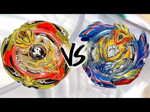 BATTLE: Screw Trident .8B.Wd VS ULTIMATE God Valkyrie .6V.Ul - Beyblade Burst God/Evolution