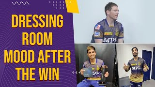 Dressing Room mood after beating RCB | IPL 2021 Ami KKR