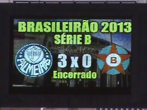 Primeiro Gol do Jogo Palmeiras 3X0 Boa Esporte (MG) - Felipe Menezes (16-11-2013)