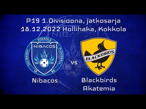 P19 1.div Nibacos-Blackbirds Akatemia 18.12.2022