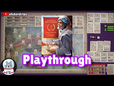 Concordia Solitaria - Solo Playthrough
