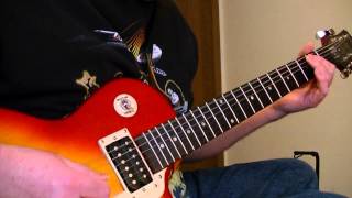 Kiss, &quot;Rockin&#39; In The USA&quot; Rhythm guitar cover.