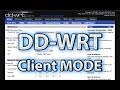 DD-WRT Client Mode Setup 