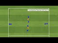 overlapping passing drill Part II
