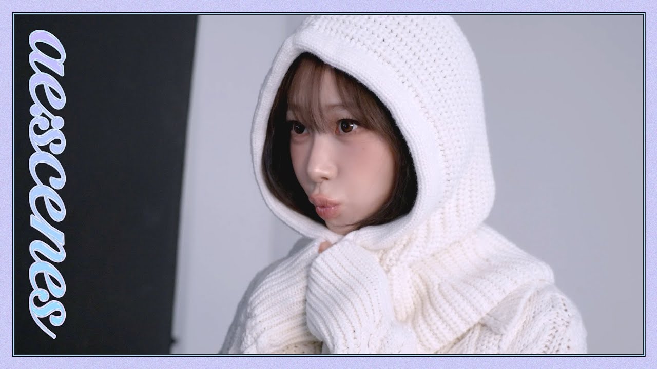 [ae:scenes] 가을에 태어난 애리의 가을 느낌🍂🤎 | 에스파 지젤 와키윌리 비하인드 (aespa GISELLE Wacky WiLLy Behi