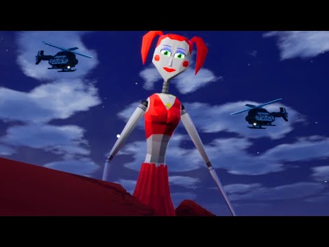 SCOTT CAWTHON Vs GIANT ELEANOR Secret BOSS FIGHT in FNAF KILLER IN PURPLE