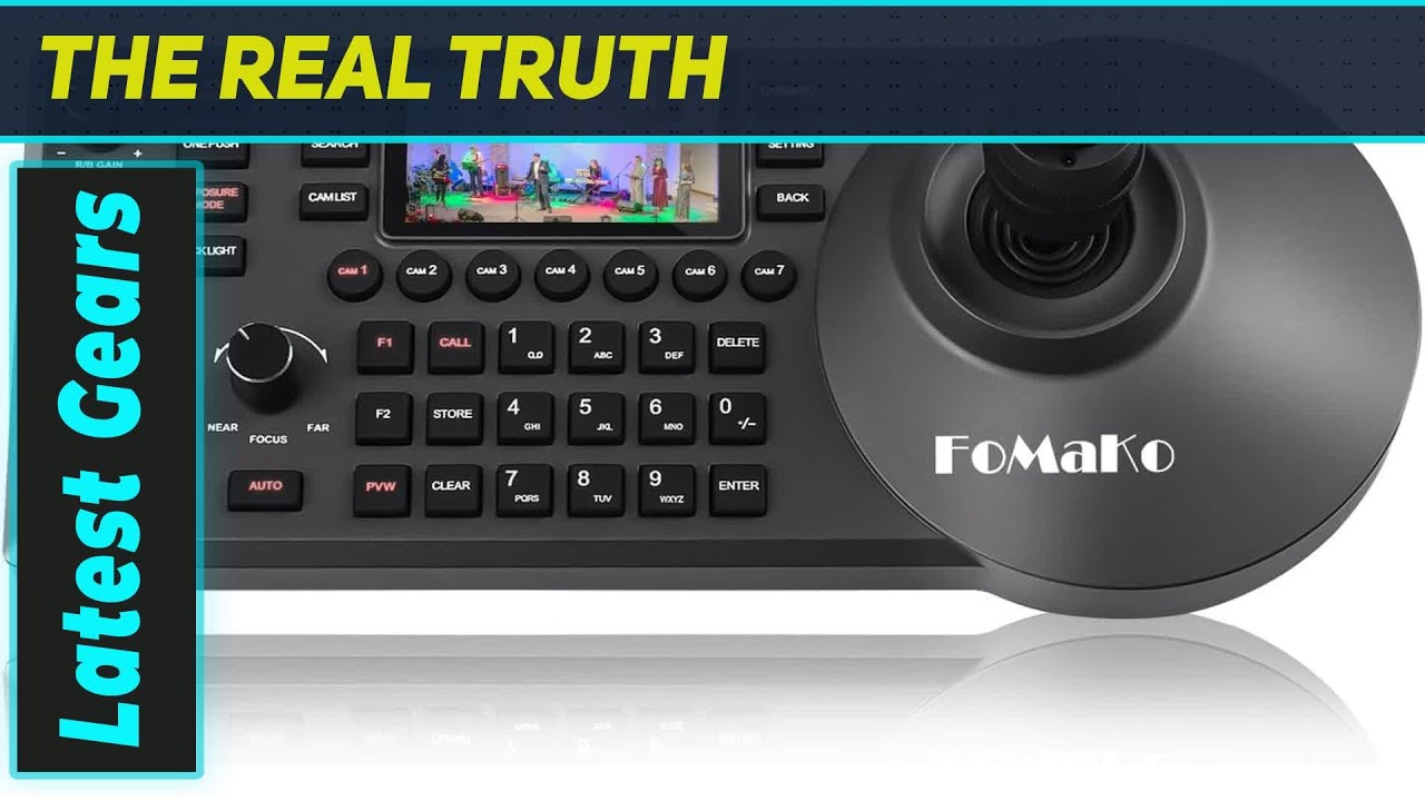 FoMaKo KC608 Pro: The Best PTZ Controller for Church & Education