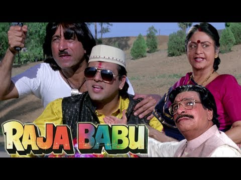 Govinda&#39;s Swag in Raja Babu Style | Govinda, Shakti Kapoor | 4K Video | Part 1 - Raja Babu