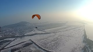 preview picture of video 'Paramotor - lietanie 21-12-2013 Miniplane TOP80'