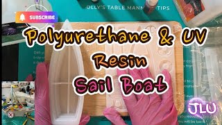 Resin Project - A Boat with Many Sails! ⛵💧🛟