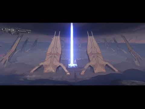 Halo 3 New Mombasa slip space portal scene