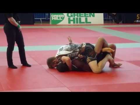 Adam Wardzinski vs Panagiotis Antonopoulos - FINAL - IBJJF London Open  No-Gi 2014 - Brown Adult