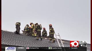 Berrien County Primary school catches fire, lightning strike believed to be cause