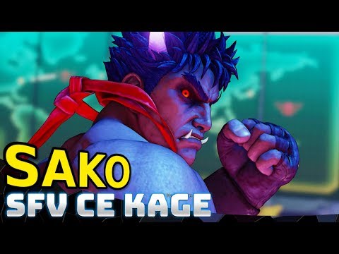 SFV CE ▶ Sako Kage【Street Fighter V Champion Edition】
