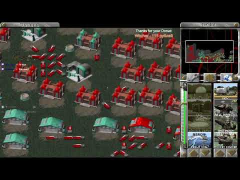 C&C Red Alert 1 Online  Rick^ & tAnja vs NastyNate & PRO MEN