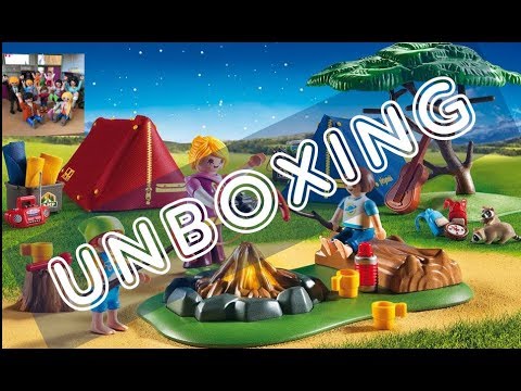 UNBOXING #17 : PLAYMOBIL 6888 TENTES AVEC ENFANTS ET ANIMATRICE - 100% PLAYMO TUTO
