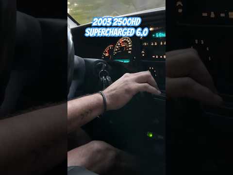 Supercharged 2500HD 6.0 #superchargerwhine