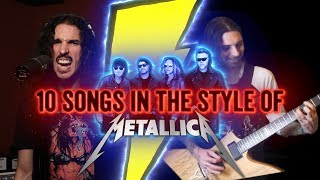 10 Songs in the Style of Metallica | Feat. EROCK