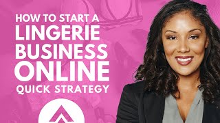 How to Start a Lingerie Business Online 2024 (Complete Information) | #Lingerie