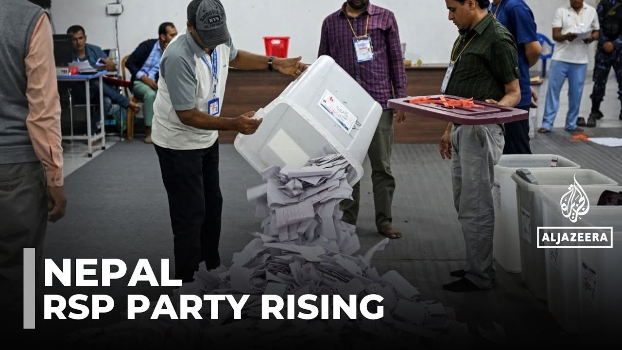 Nepal election: Former rapper's party leading in most seats