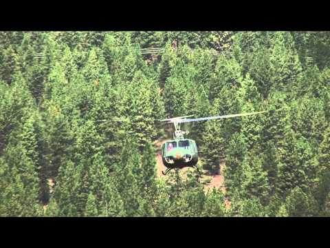 Vietnam Huey Helicopter UH-1 25th Infantry Division