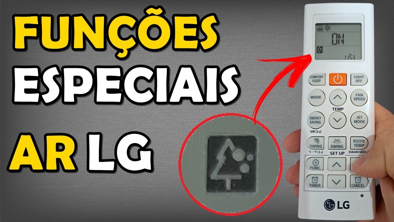 Funções Especiais do Ar Condicionado LG