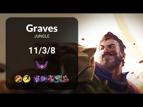 Graves vs Kayn JUNGLE - KR MASTER Patch 14.20