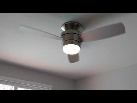 Review of Harbor Breeze Mazon 44-in Ceiling Fan with Light Remote Control with LED Light