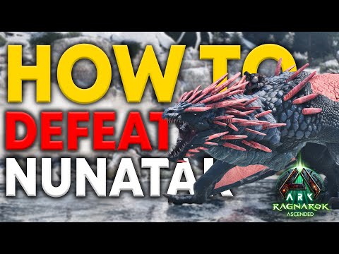 BEST SOLO Method For DEFEATING NUNATAK on RAGNAROK! | ARK: Survival Ascended