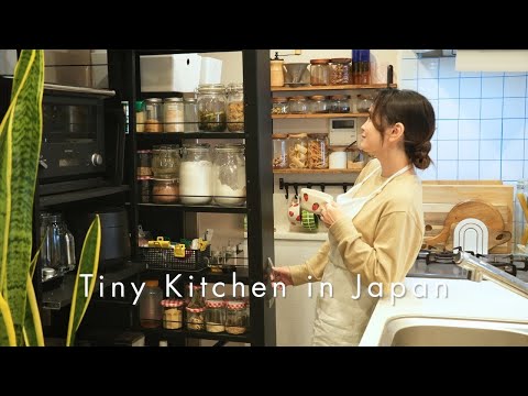 Kitchen Tour🥘35 sq ft for a Family of 5 | Small Tokyo Apartment