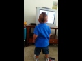 Xavier Dancing For A Second When About To Watch Elmo S World