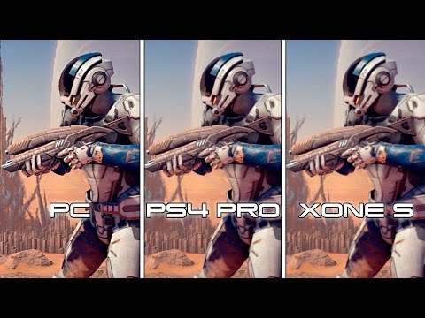 Mass Effect Andromeda - PC vs. PS4 Pro vs. Xbox One S - Graphics Comparison